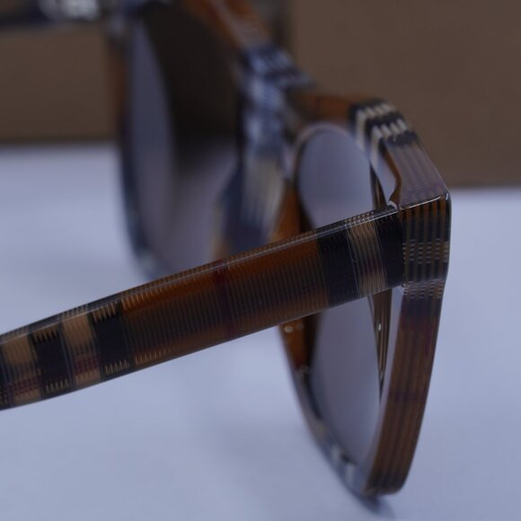 Burberry BE4348 396673 Sunglasses - Brown Check/Brown - Picture 9 of 10